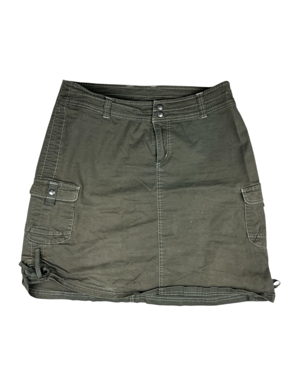 Kuhl Skirt Women’s 14 Green Cargo Outdoor Hiking Camping Stretch‎ Active Casual